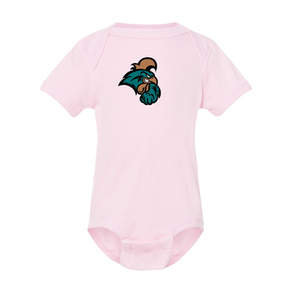 Coastal Carolina Chanticleers Rabbit Skins Infant Baby Rib Bodysuit