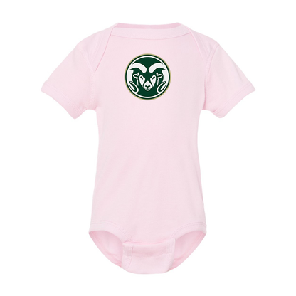 Colorado State Rams Rabbit Skins Infant Baby Rib Bodysuit