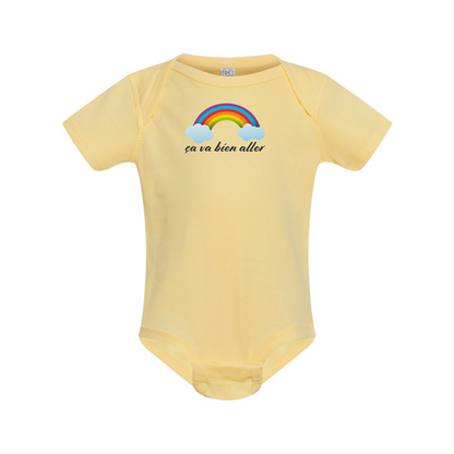 Ça va bien aller Rabbit Skins Infant Baby Rib Bodysuit