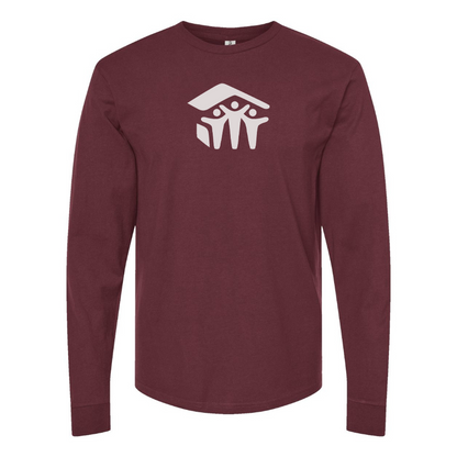 Men's Habitat for Humanity  Logo Cotton Long Sleeve T-Shirt