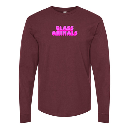 Men's Glass Animals Logo Cotton Long Sleeve T-Shirt