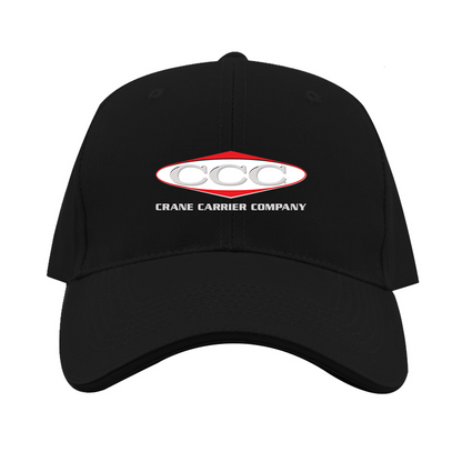 Crane Carrier Company Logo  Dad Baseball Cap Hat