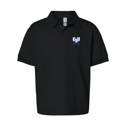 Youth  CSU Buccaneers   Gildan Dry Blend Jersey Polo