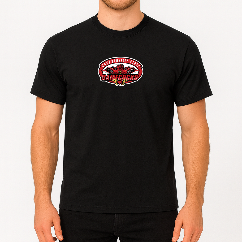 Men's Jacksonville State Gamecocks Logo Cotton T-Shirt