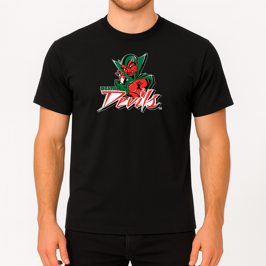 Men's MVSU Delta Devils Logo Cotton T-Shirt