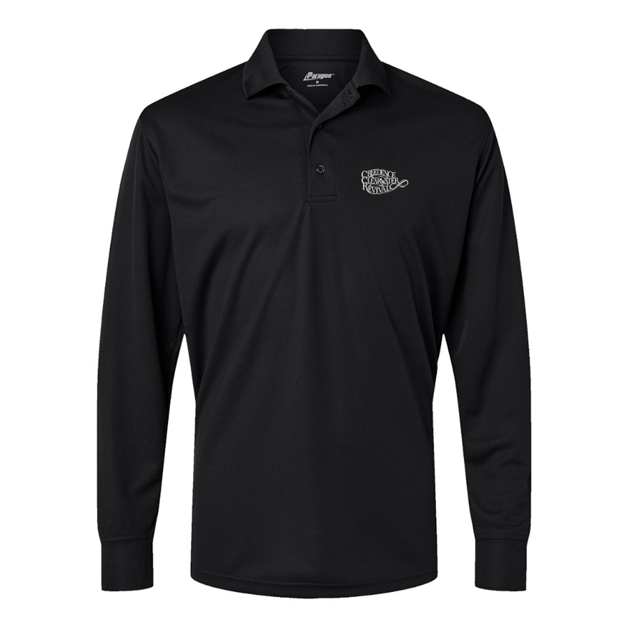 Men's  Creedence Clearwater Revival Paragon Prescott Long Sleeve Polo