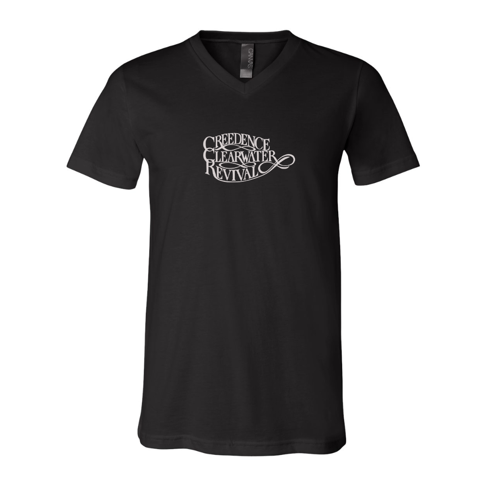 Creedence Clearwater Revival BELLA  CANVAS - Jersey V-Neck T-Shirt