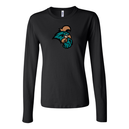BELLA CANVAS Coastal Carolina Chanticleers Jersey Long Sleeve Tee