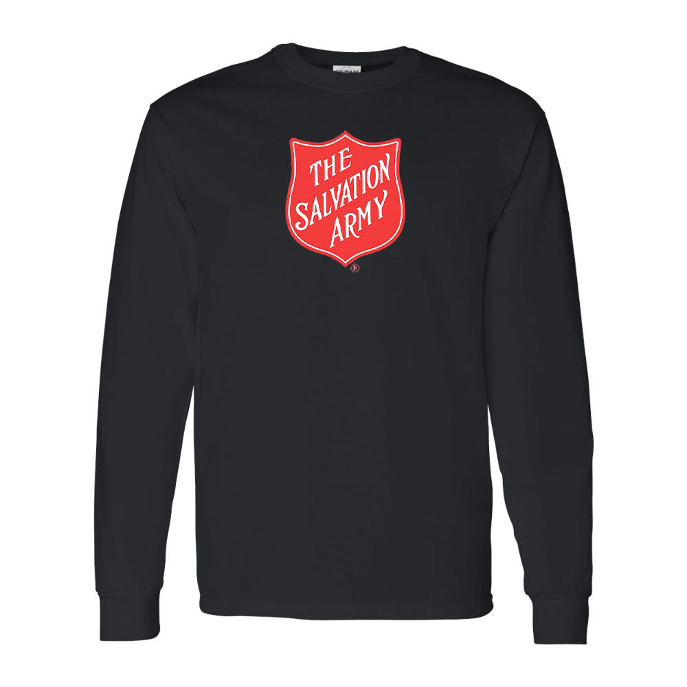 Men's  The Salvation Army  Gildan Heavy Cotton Long Sleeve T-Shirt
