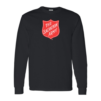 Men's  The Salvation Army  Gildan Heavy Cotton Long Sleeve T-Shirt