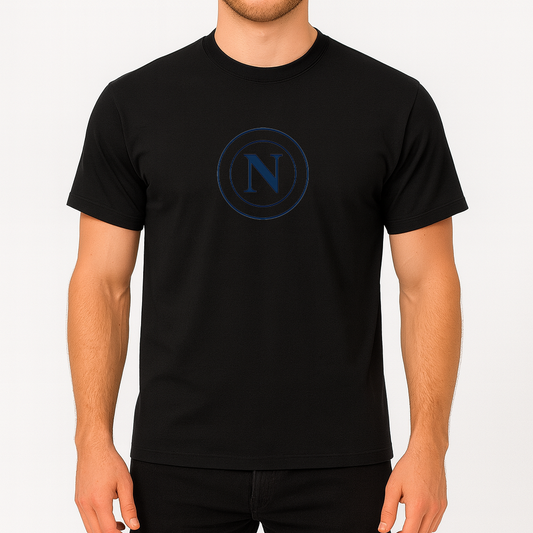Men's Napoli 2025 Soccer Logo Cotton T-Shirt