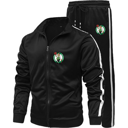Men's Boston Celtics Logo  Dri-Fit TrackSuit