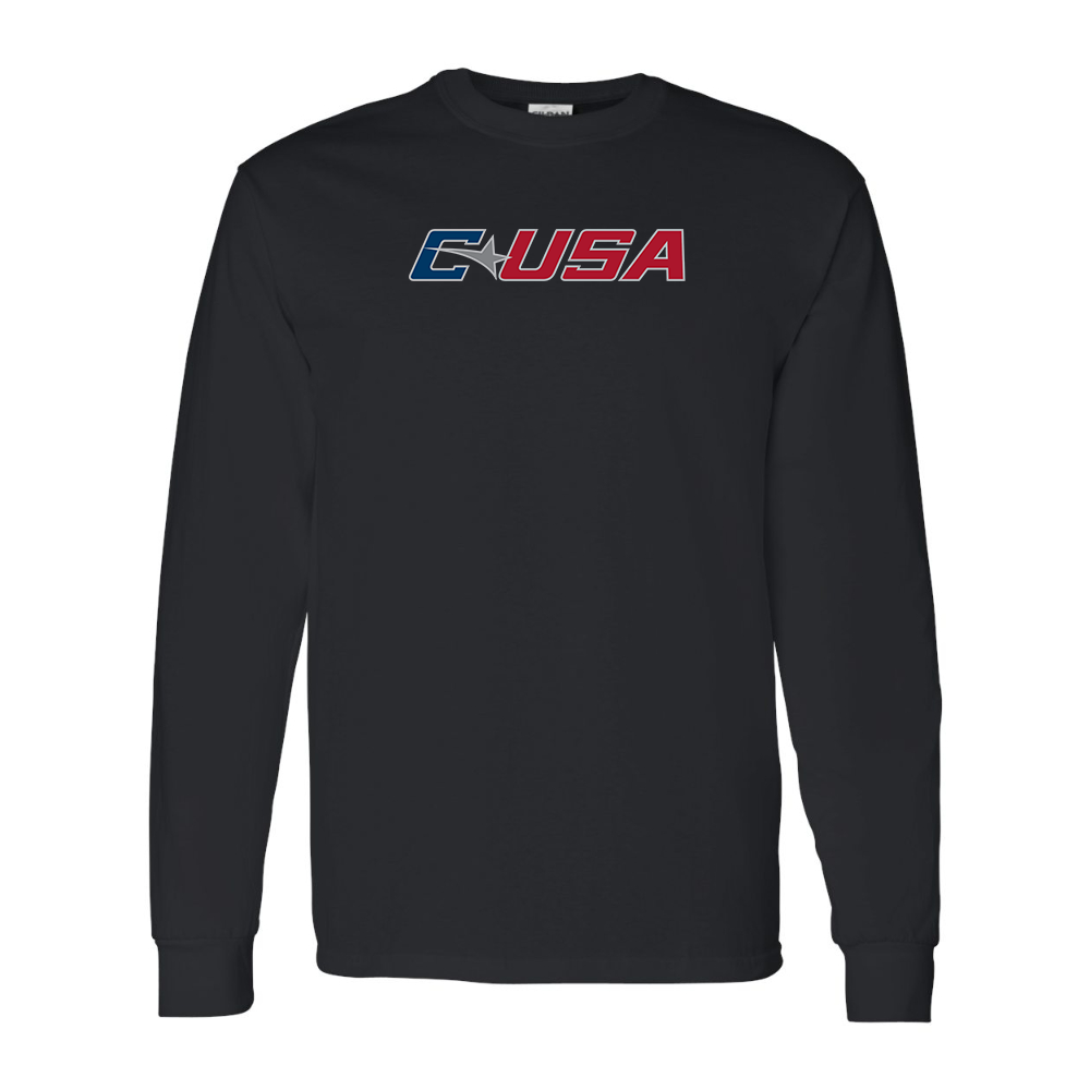 Men's  Conference USAl Gildan Heavy Cotton Long Sleeve T-Shirt