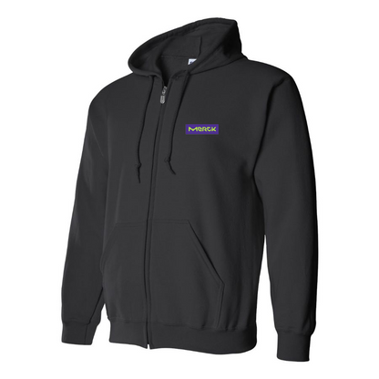 Men's Merck KGaA Logo  Zipper Hoodie