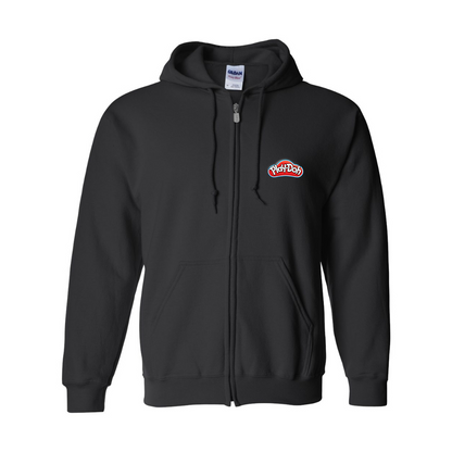 Men's Play Doh Gildan  Heavy Blend Full Zip Hooded Sweatshirt