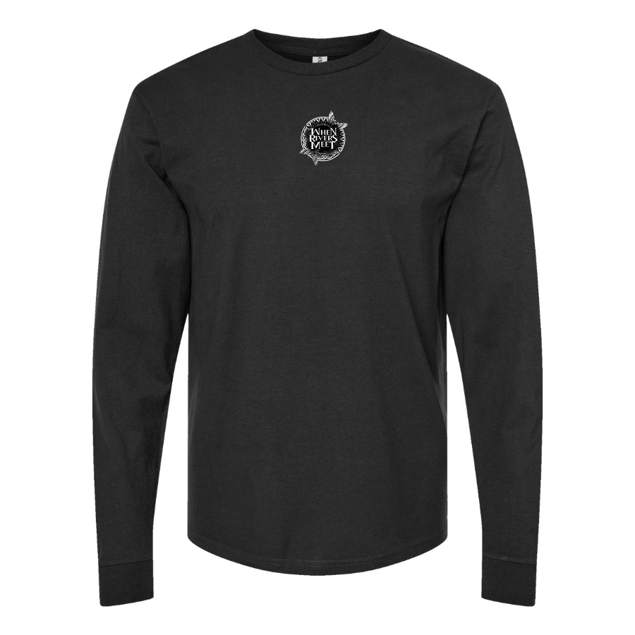 Men's When Rivers Meet Long Sleeve T-Shirt