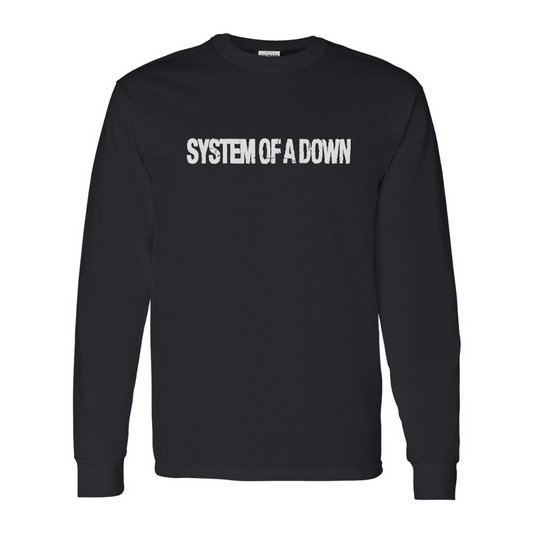 Men's System Of A Down Gildan Heavy Cotton Long Sleeve T-Shirt