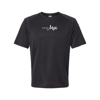 Men's   Pour Moi Logo  Performance T-Shirt