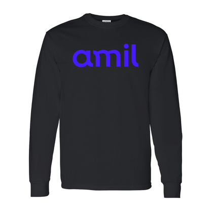Men's Amil Gildan Heavy Cotton Long Sleeve T-Shirt