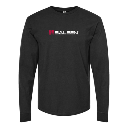 Youth Saleen Logo Cotton Long Sleeve T-Shirt