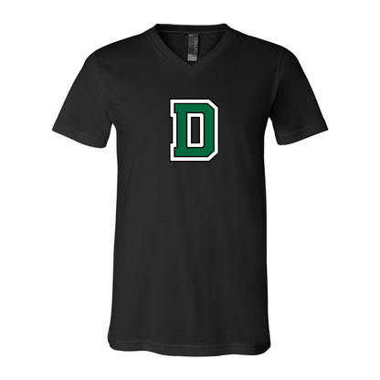 Dartmouth Big Green BELLA  CANVAS - Jersey V-Neck T-Shirt