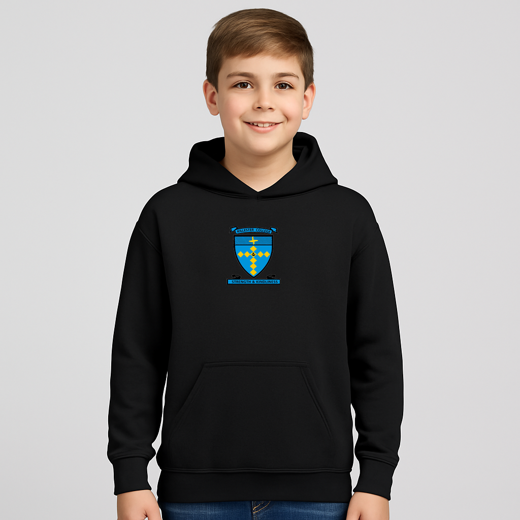 Youth Killester College Logo Pullover Hoodie