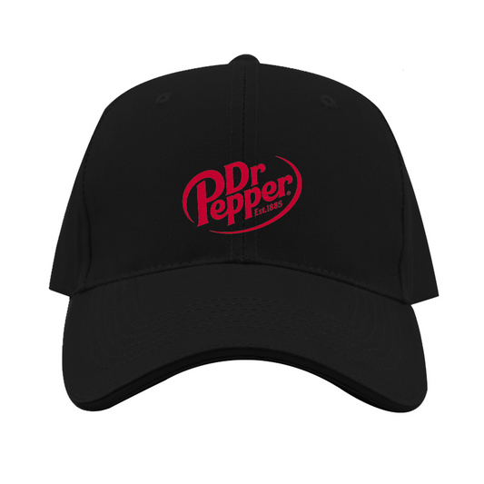 Dr Pepper Logo  Dad Baseball Cap Hat