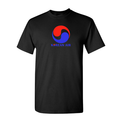 Men's Korean Air Logo Cotton T-Shirt