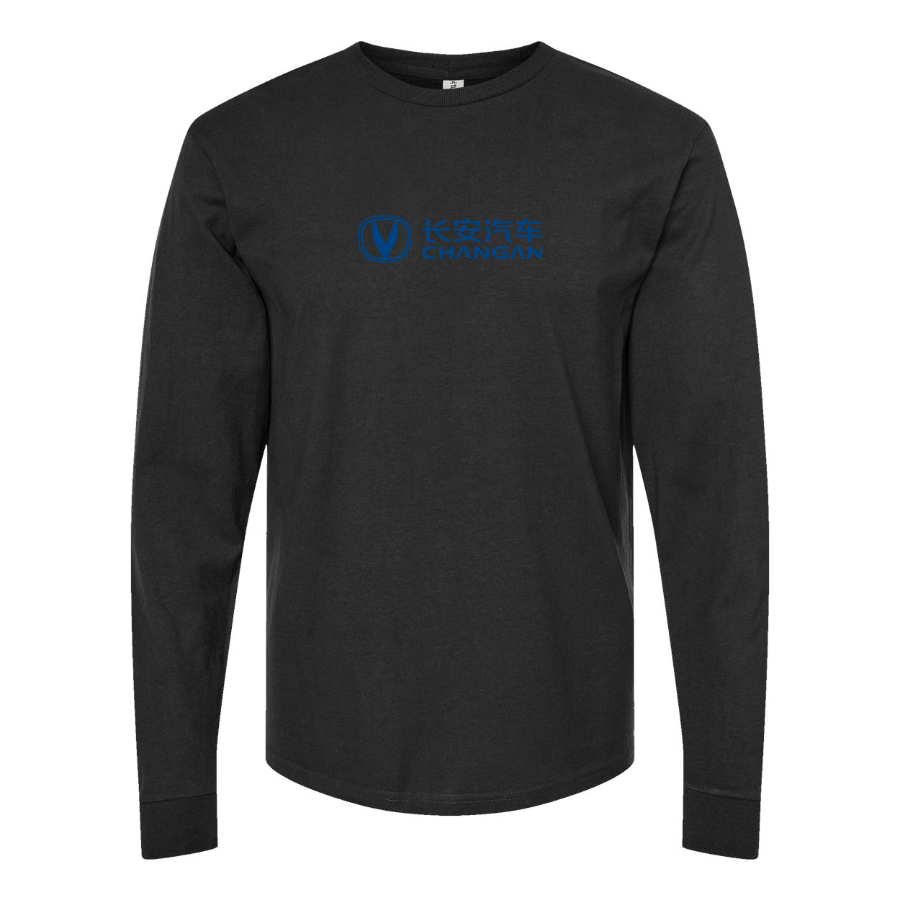 Men's Changan Logo Long Sleeve T-Shirt