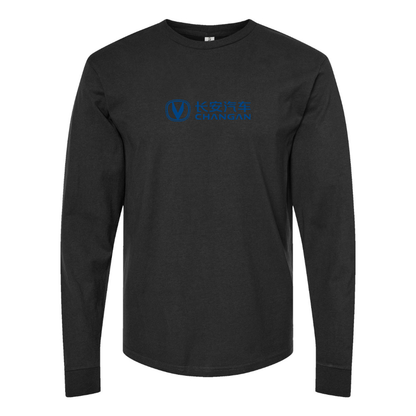 Men's Changan Logo Long Sleeve T-Shirt