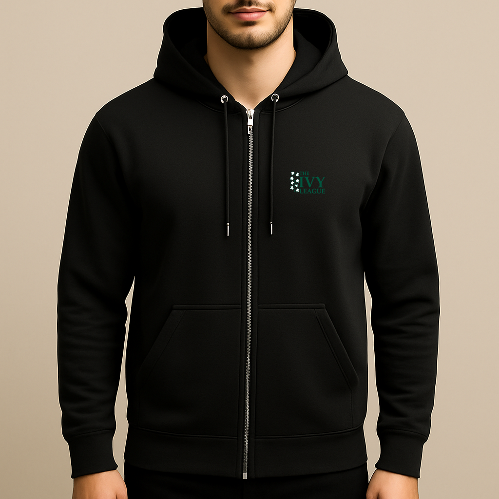 Men's Ivy League Logo Zipper Hoodie