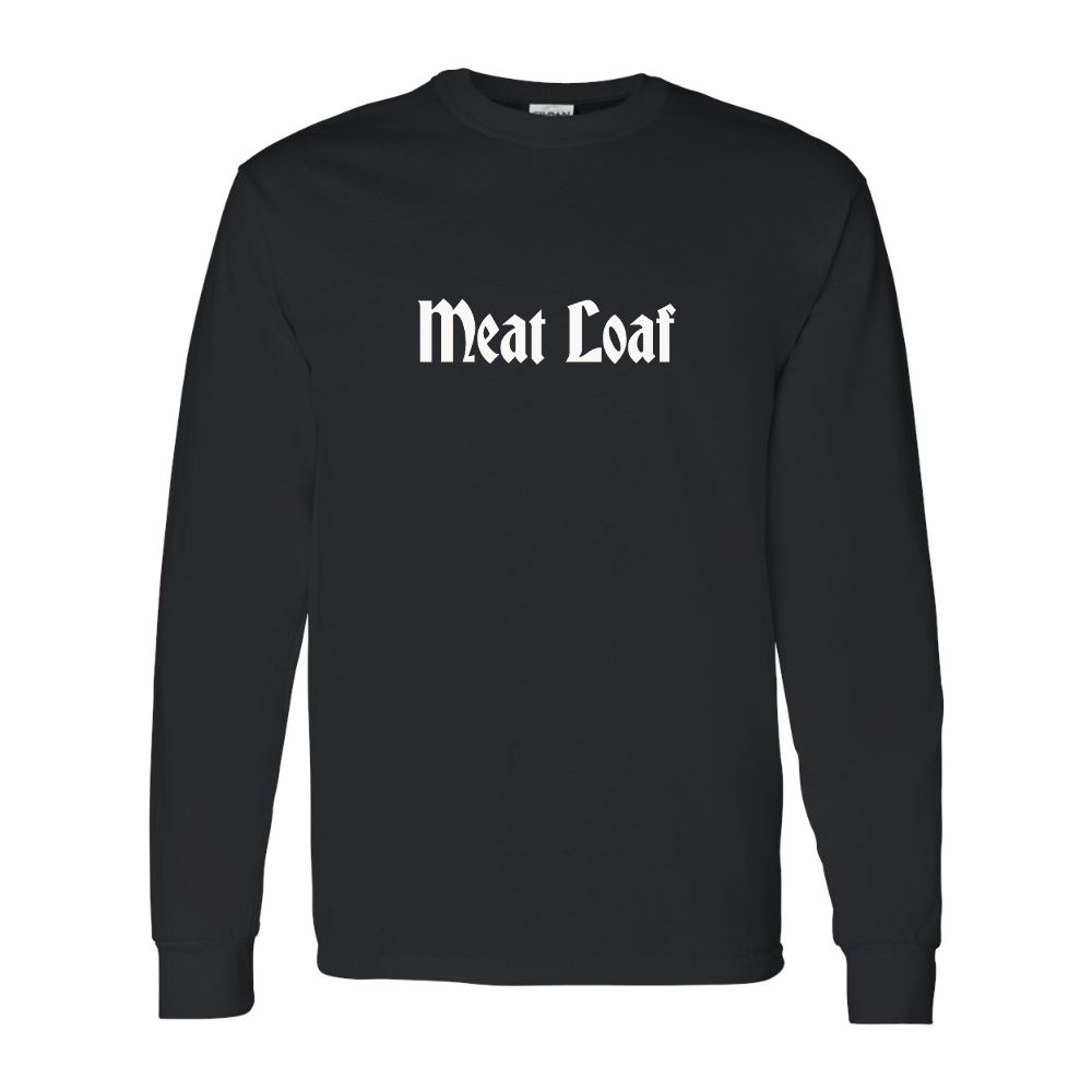 Men's Meat Loaf   Gildan Heavy Cotton Long Sleeve T-Shirt