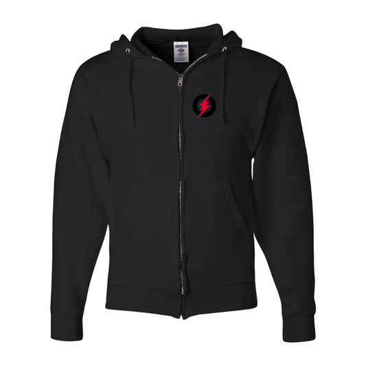 Men's Rayovac Lightning JERZEES NuBlend Full-Zip Hooded Sweatshirt