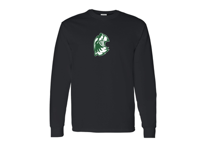 Men's Utah Valley Wolverines Gildan Heavy Cotton Long Sleeve T-Shirt