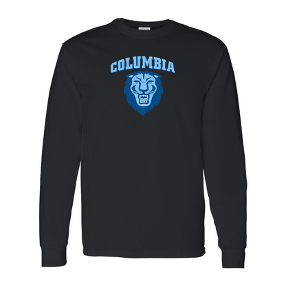 Men's Columbia Lions Gildan Heavy Cotton Long Sleeve T-Shirt