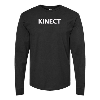 Men's Kinect Logo  Cotton Long Sleeve T-Shirt