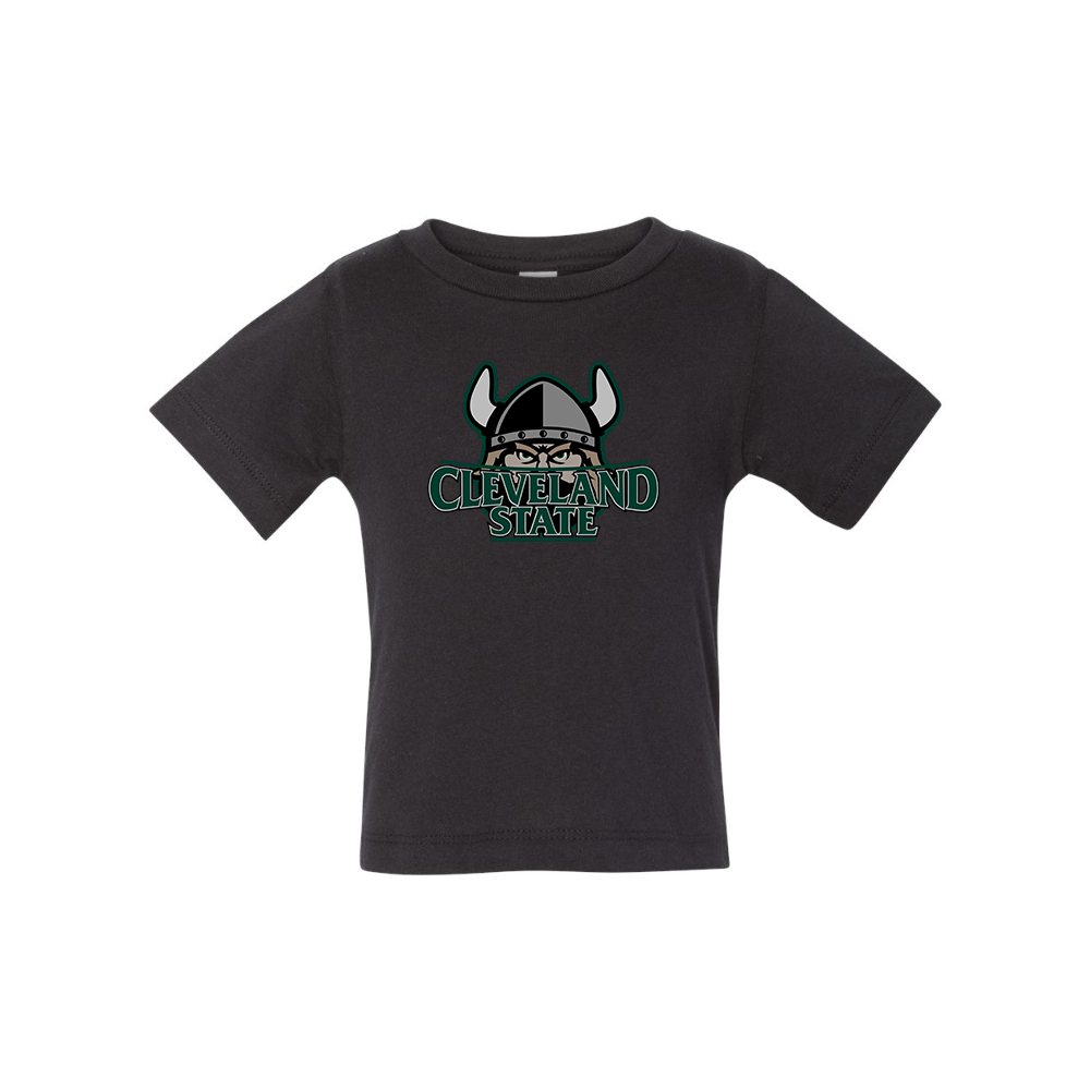 Cleveland State Vikings  BELLA CANVAS Infant Jersey Tee