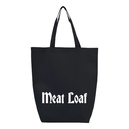 Meat Loaf Q-Tees Non-Woven Gusset Bottom Tote