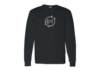 Men's When Rivers Meet Gildan Heavy Cotton Long Sleeve T-Shirt