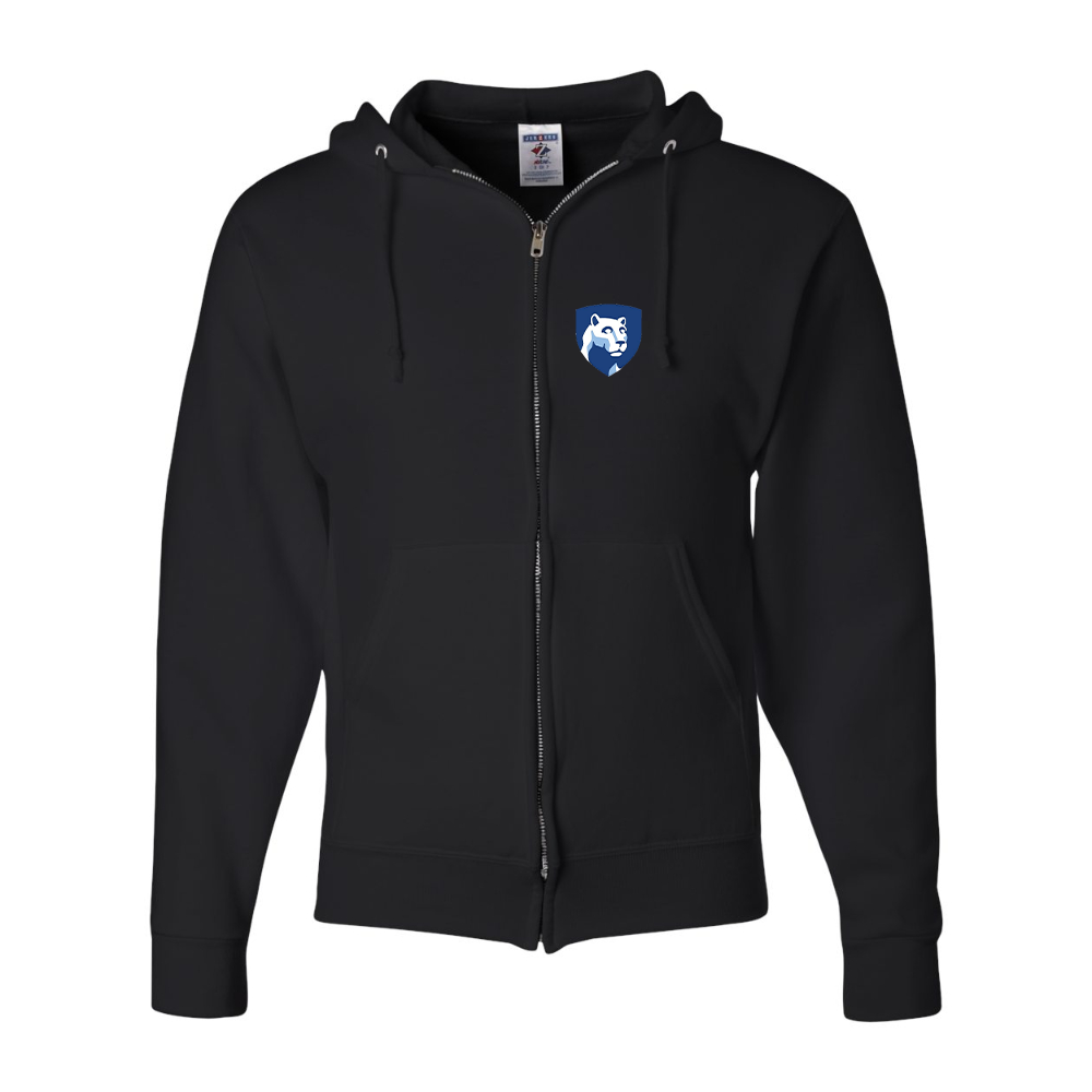 Men's Penn State Symbol JERZEES NuBlend Full-Zip Hooded Sweatshirt