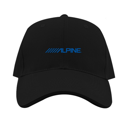 Alpine Logo Dad Baseball Cap Hat