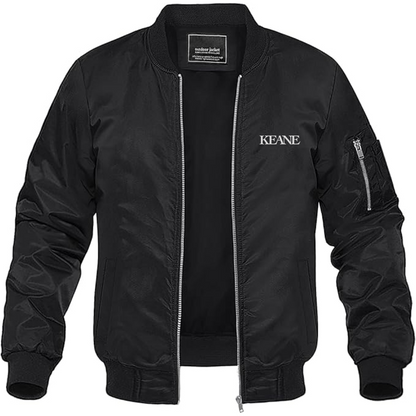 Men's Keane Lightweight Bomber Jacket Windbreaker Softshell Varsity Jacket Coat