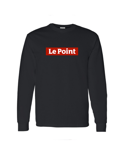Men's  Le Point Gildan Heavy Cotton Long Sleeve T-Shirt