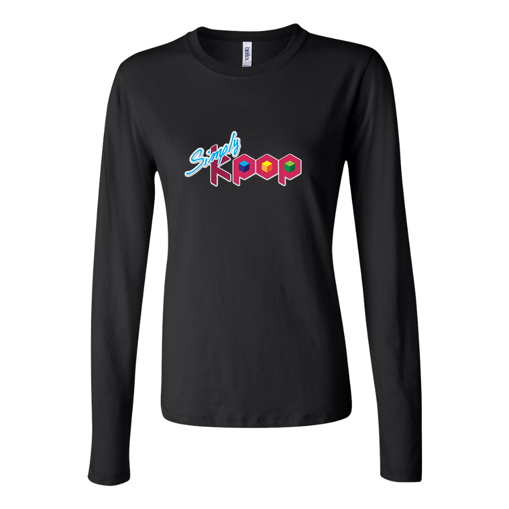 BELLA CANVAS Simply Kpop  Jersey Long Sleeve Tee