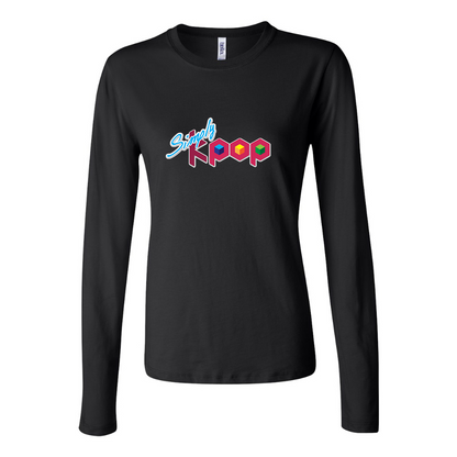 BELLA CANVAS Simply Kpop  Jersey Long Sleeve Tee