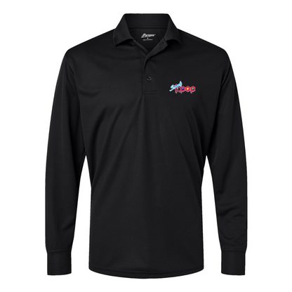 Men's  Simply Kpop Paragon Prescott Long Sleeve Polo
