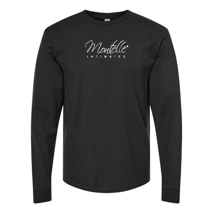 Men's Montelle Intimates Logo  Cotton Long Sleeve T-Shirt