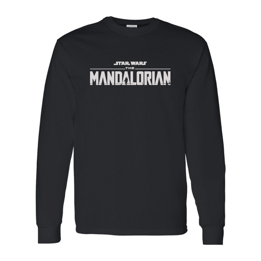 Men's Star Wars The Mandalorian Gildan Heavy Cotton Long Sleeve T-Shirt