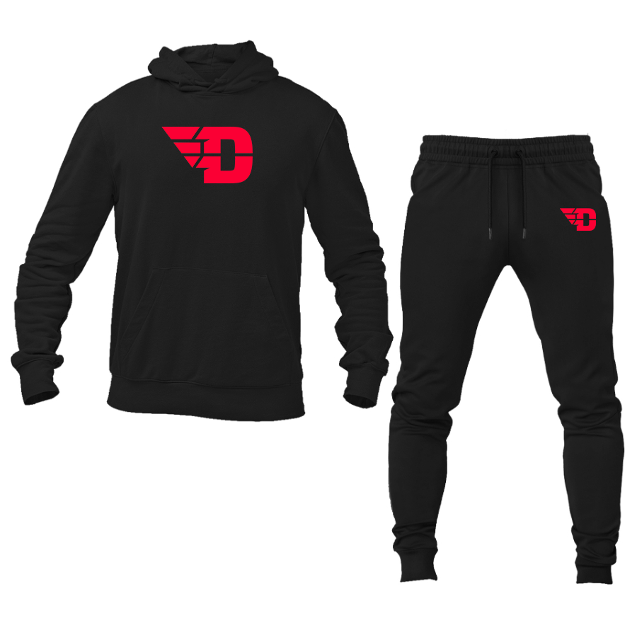 Men's  Dayton Flyers Hoodie Joggers Set