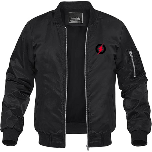 Men's Rayovac Lightning Lightweight Bomber Jacket Windbreaker Softshell Varsity Jacket Coat